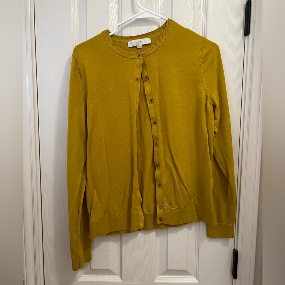 Loft Button Up Cardigan